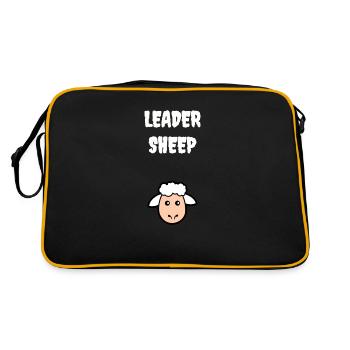 Leader sheep - Sac Retro - noir/or - Dos