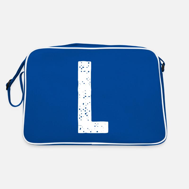 L-Buchstabe Retro Tasche