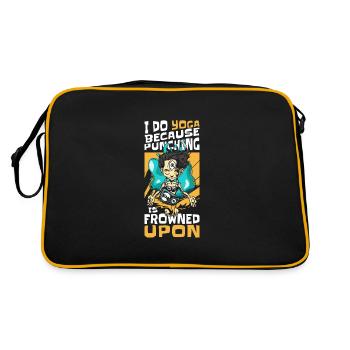 Comic Comics Comic Strips Nerd - Retro Bag - black/gold - Back