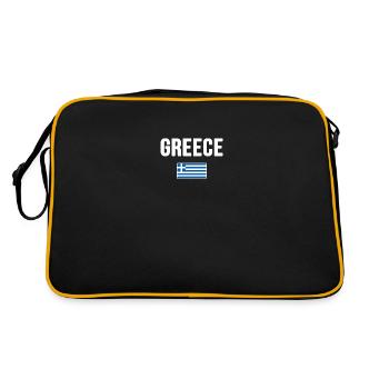 Greece - Retro Bag - black/gold - Back
