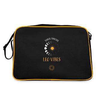 Cuisses épaisses Leo Vibes - Astrologie - Sac Retro - noir/or - Dos