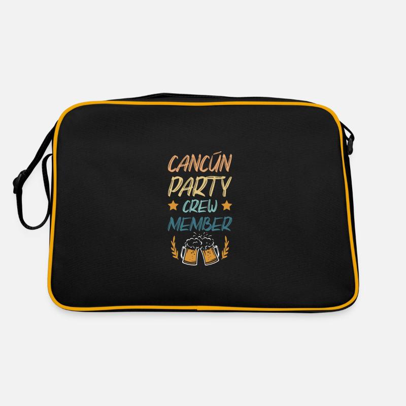 Équipage de la fête de Cancun Sac Retro