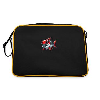 Piranhas - Sac Retro - noir/or - Dos
