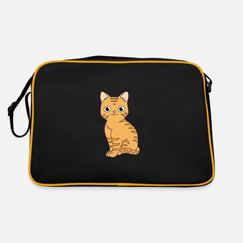 Tabby Katze Retro Tasche