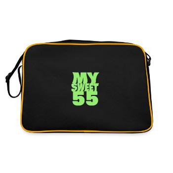Sucré 55 - Sac Retro - noir/or - Dos
