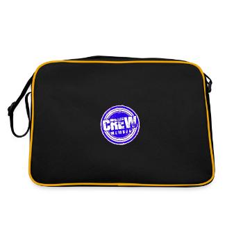 Crew Member - Retro Bag - black/gold - Back