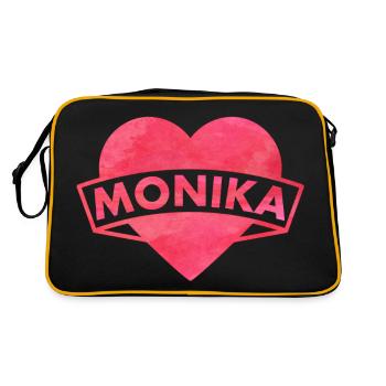 Monika - Sac Retro - noir/or - Dos