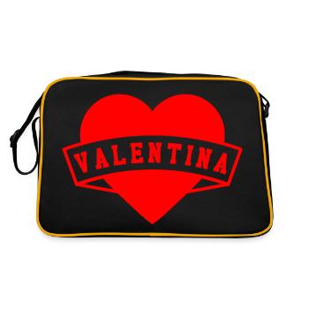 Valentina Herzen - Sac Retro - noir/or - Dos