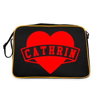 Cathrin Herzen - Retro Bag - black/gold - Back