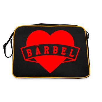 Bärbel Herzen - Retro Bag - black/gold - Back