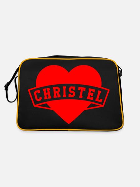 Christel Herzen - Sac Retro - noir/or - Dos