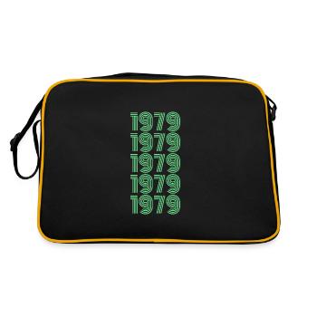 Year 1979 - Retro Bag - black/gold - Back