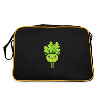 celery - Retro Bag - black/gold - Back
