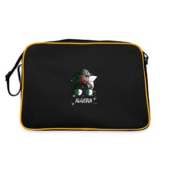 Algérie - Sac Retro - noir/or - Dos
