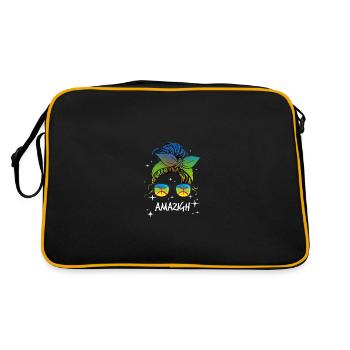 Amazigh - Retro Bag - black/gold - Back