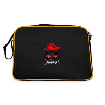 Angola - Sac Retro - noir/or - Dos