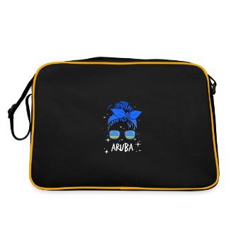 Aruba - Sac Retro - noir/or - Dos