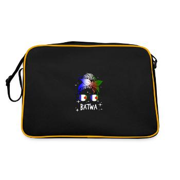 Batwa - Sac Retro - noir/or - Dos
