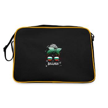 Bulgaria - Retro Bag - black/gold - Back