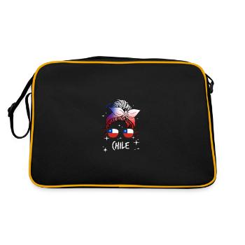 Chile - Retro Bag - black/gold - Back