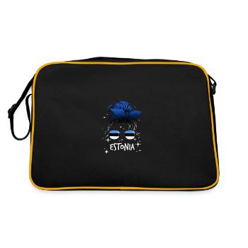 Estonia - Retro Bag - black/gold - Back