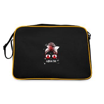 Gibraltar - Sac Retro - noir/or - Dos