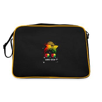 Guinée-Bissau - Sac Retro - noir/or - Dos