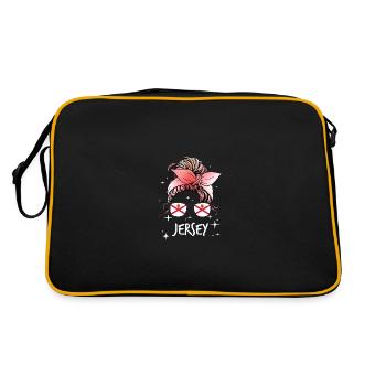 Jersey - Sac Retro - noir/or - Dos