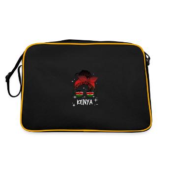 Kenya - Sac Retro - noir/or - Dos