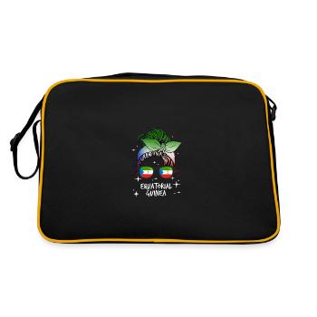 Guinée équatoriale - Sac Retro - noir/or - Dos
