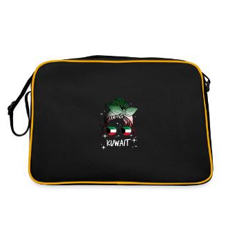 Koweït - Sac Retro - noir/or - Dos