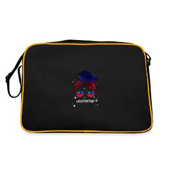 Liechtenstein - Retro Bag - black/gold - Back