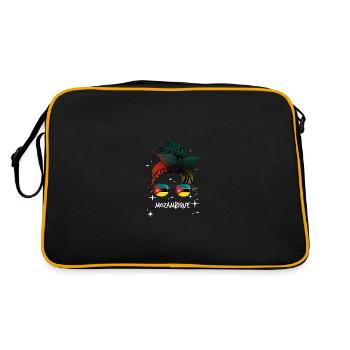Mozambique - Sac Retro - noir/or - Dos