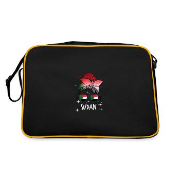 Sudan - Retro Bag - black/gold - Back