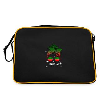 Tatarstan - Sac Retro - noir/or - Dos