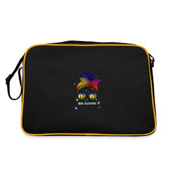 Nouvelle-Calédonie - Sac Retro - noir/or - Dos