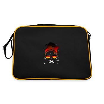 GDR - Retro Bag - black/gold - Back