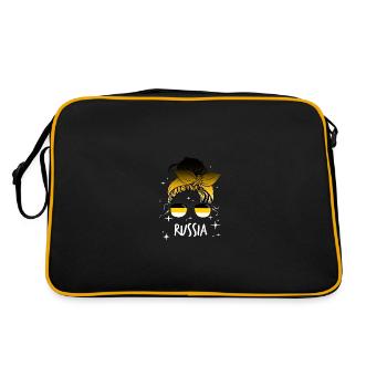 Empire russe - Sac Retro - noir/or - Dos