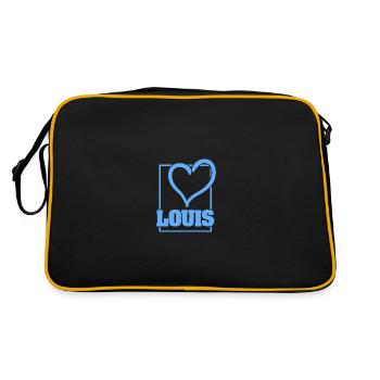 Louis - Sac Retro - noir/or - Dos