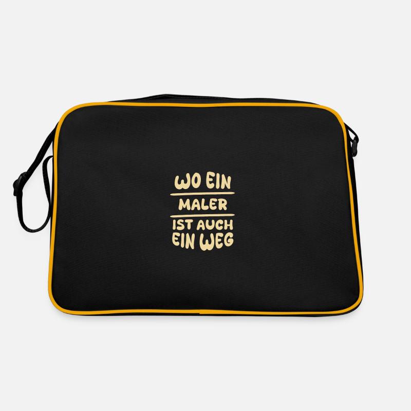Painter as painter Retro Bag