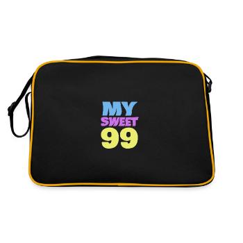 Âge 99 - Sac Retro - noir/or - Dos