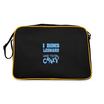 Dire Léonard - Sac Retro - noir/or - Dos