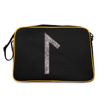 Rune Laguz L - Sac Retro - noir/or - Dos