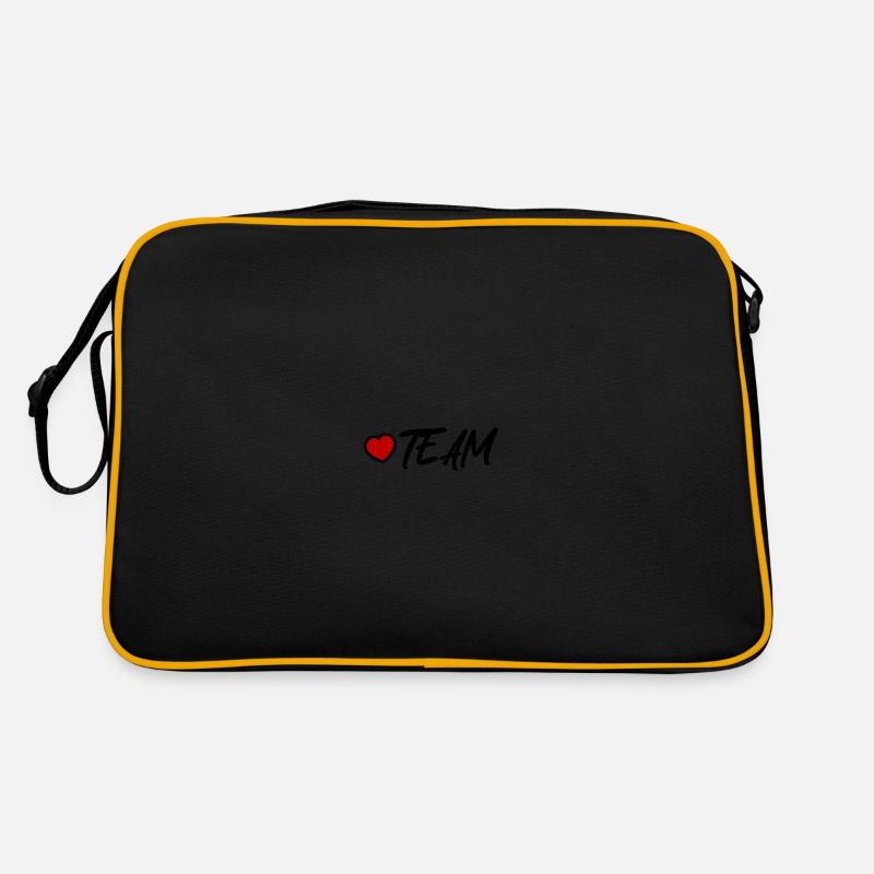 Team Herz Retro Tasche