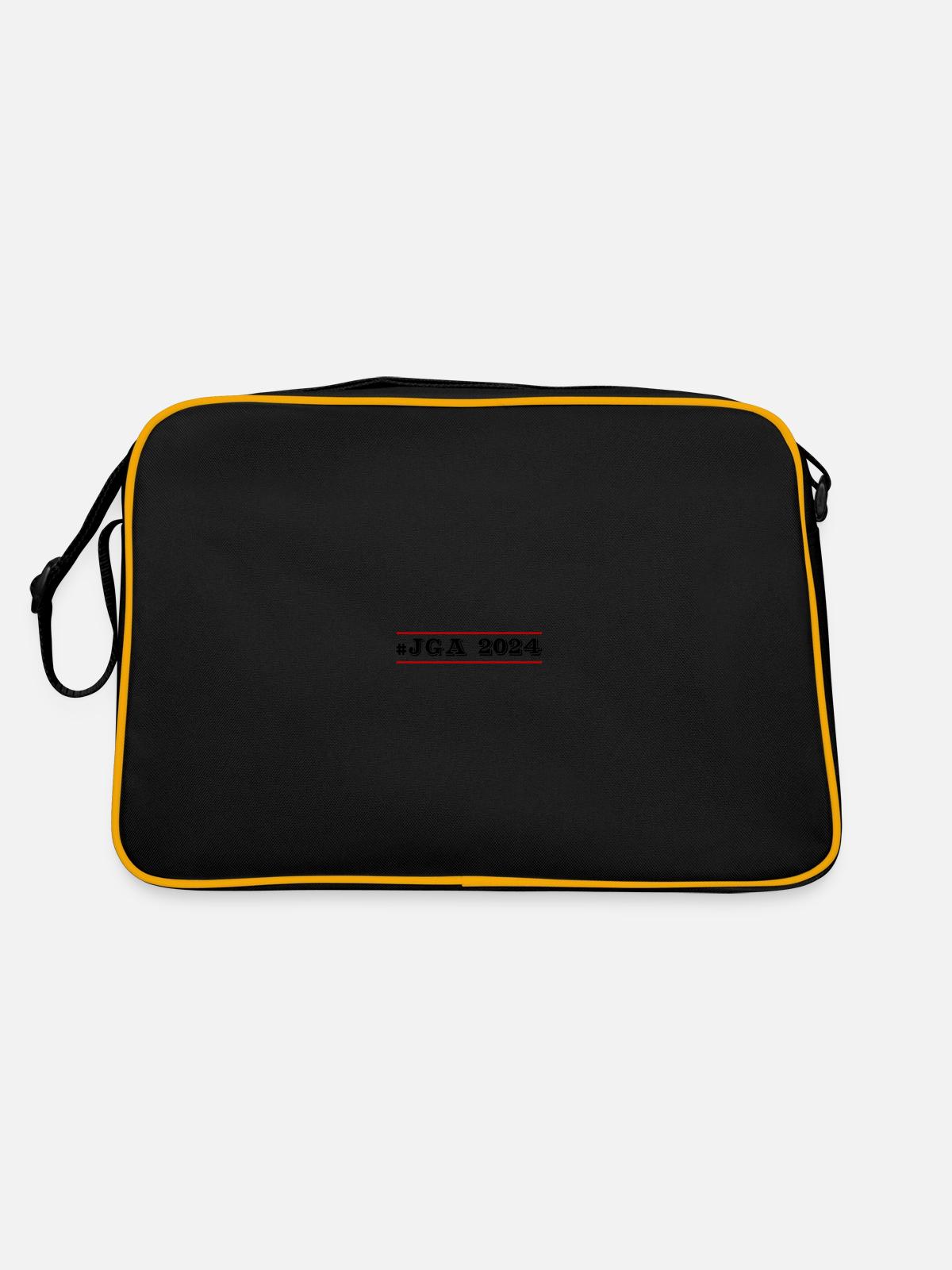 Year 2024 - Retro Bag - black/gold - Back