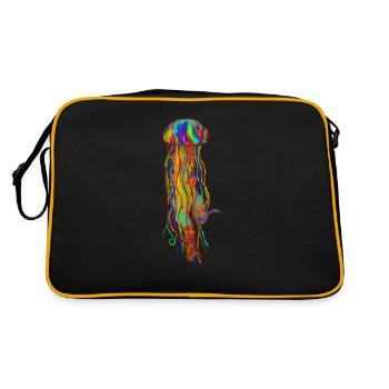 Méduse - Sac Retro - noir/or - Dos