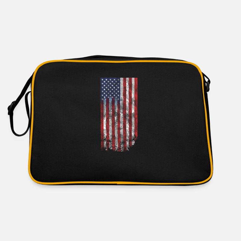 usa drapeau armée Sac Retro