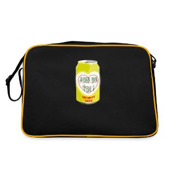 Can 033 cl thirst for you - Retro Bag - black/gold - Back