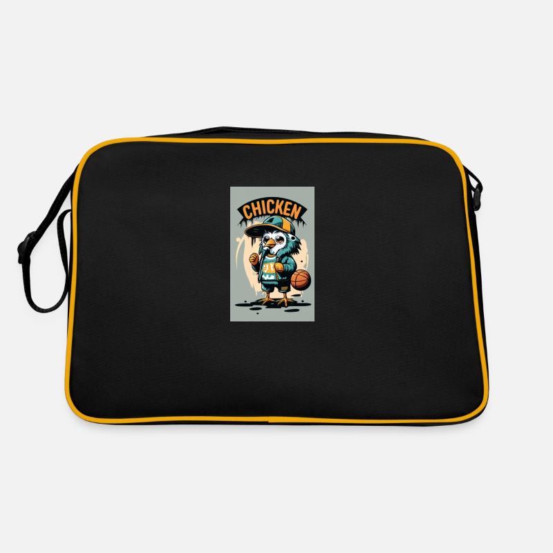 Cool Chicken Retro Tasche