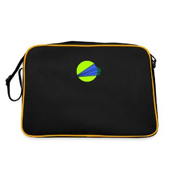Planète verte - Sac Retro - noir/or - Dos